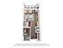 Contemporary 1 bedroom apartment floor plan with open-concept kitchen, cozy living area, and modern bathroom.