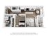 Chic 3D floor plan featuring a modern apartment with a cozy bedroom, stylish bathroom, open kitchen, and inviting living area with access to a private balcony.