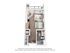 Contemporary 3D floor plan of a chic apartment featuring an open living area, cozy bedroom, modern kitchen, and stylish bathroom.