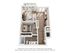 Modern 3D floor plan showcasing an airy one-bedroom apartment with an open living area, sleek kitchen, and a private balcony.