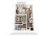 Modern 3D floor plan featuring an inviting living area with balcony access, cozy bedroom, well-equipped kitchen, and a stylish bathroom. Includes in-unit laundry for added convenience.