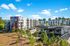 exterior apartment building with skyline in daytime