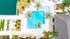 aerial of the pool