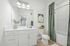 bathroom with tub and shower combo