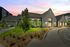 Exterior of clubroom at twilight