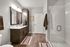 Bathroom with large walk-in shower