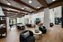 Furnished clubroom with chairs and tables