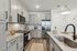 furnished kitchen area in apartment