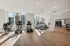 furnished fitness studio with equipment