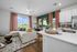 Furnished kitchen and living room