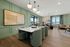 Furnished clubroom with table and chairs