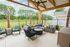 Large clubhouse patio