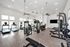 Fitness center with machines and free weights