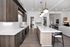 Clubroom kitchen with large island