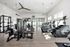 Fitness center with machines and free weights