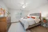 Primary bedroom with king bed