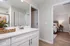 Primary bathroom and bedroom