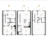 Town Home D Floor Plan Image