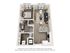 Bright 3D floor plan with a bedroom, open living and kitchen area, and modern bathroom.