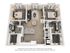 Chic 3D floor plan showcasing a two-bedroom apartment with an open living-dining area and modern kitchen.