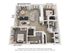 Chic 3D floor plan featuring a two-bedroom layout, open living space, and modern kitchen.