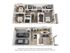 3D floor plan featuring 3 bedrooms, open living area, kitchen, and 2-car garage.