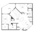B3-HC Floor Plan