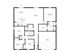 Elegant floor plan with 4 bedrooms, a spacious great room, modern kitchen, and dual bathrooms, featuring a generous garage and a cozy patio for outdoor enjoyment.
