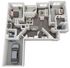 Four Peaks - Two-Bedroom Floorplan